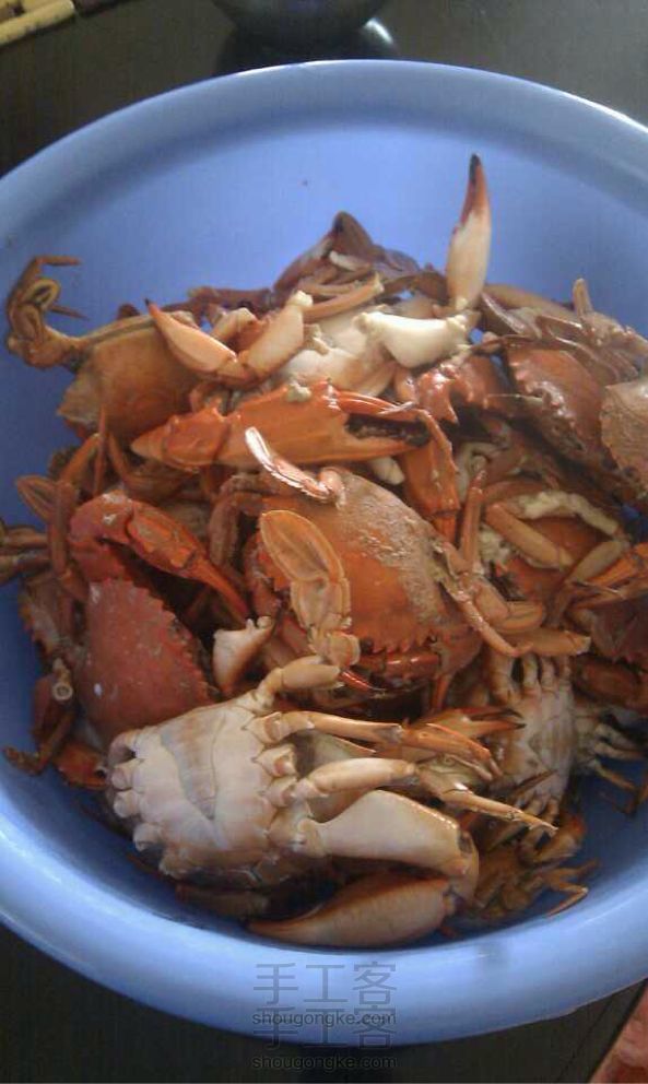 蟹肉酱制作