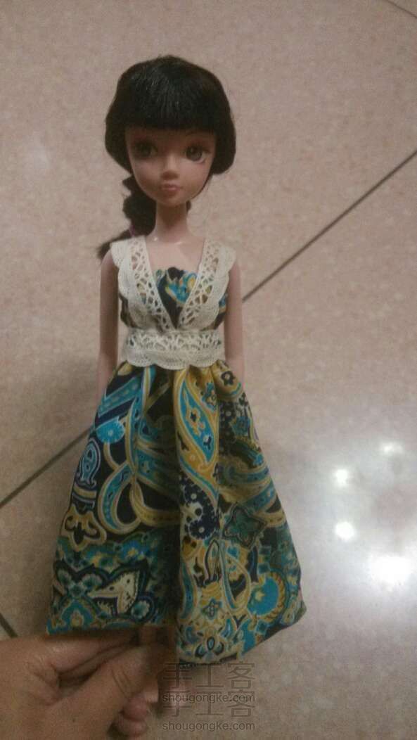 娃娃服装 布艺手工diy