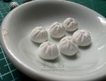 （更新上色过程）无敌简单的包子+寿桃+牛角包 粘土diy