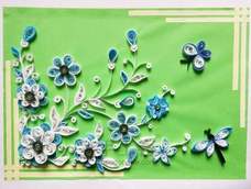 衍纸初次作品 衍纸初次作品