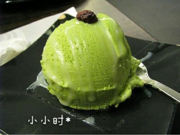 【转】自制抹茶冰淇淋