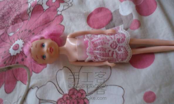 自制芭比衣服 布艺diy