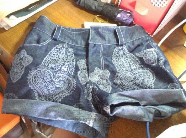 夏日热裤制作~绝对不撞衫的手工DIY裤子