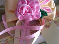 花儿绽放 缎带玫瑰制作的超详细教程