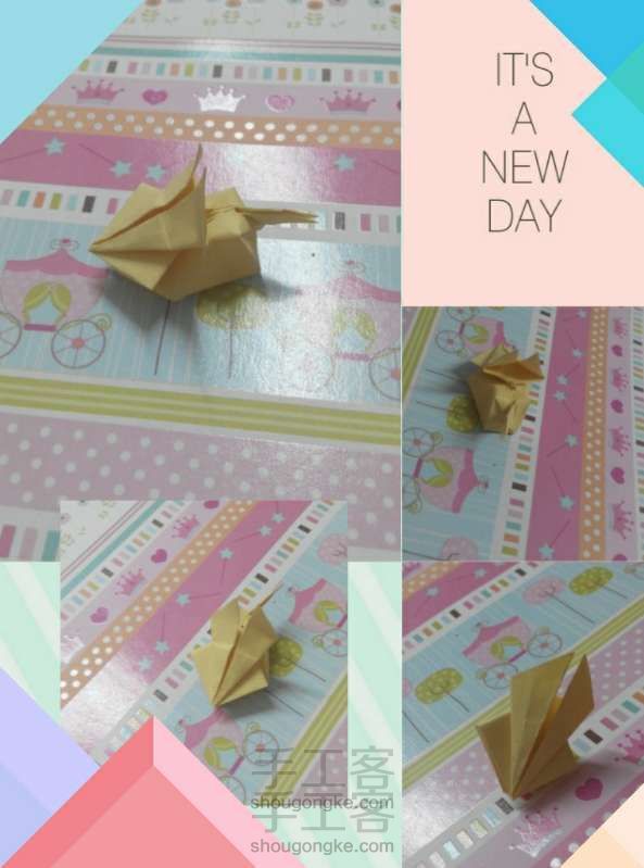 lovely小兔子……折纸手工