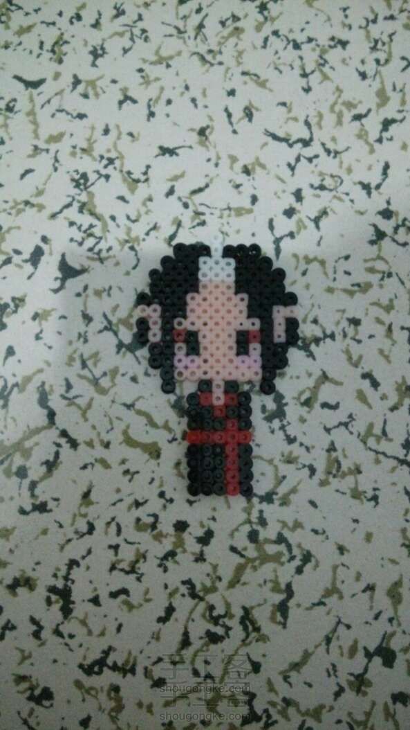 拼豆来咯，鬼灯的冷彻~手工教程