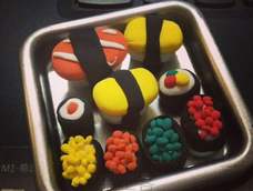 【超轻粘土】迷你寿司拼盘