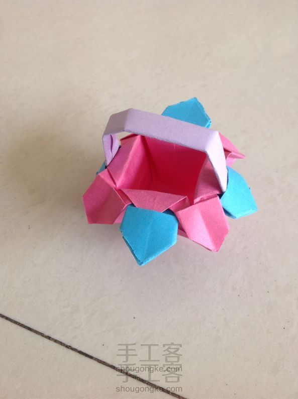 教你如何制作小篮子!