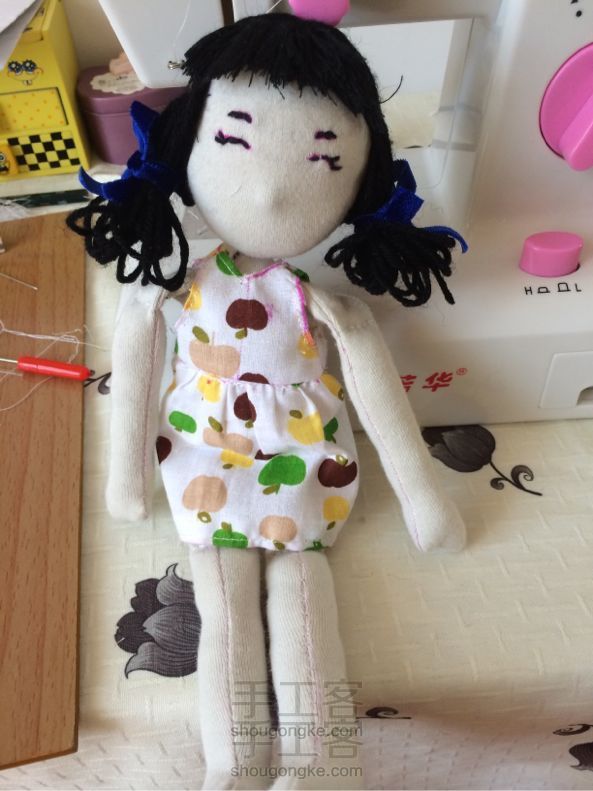 手工布娃娃——娃衣制作