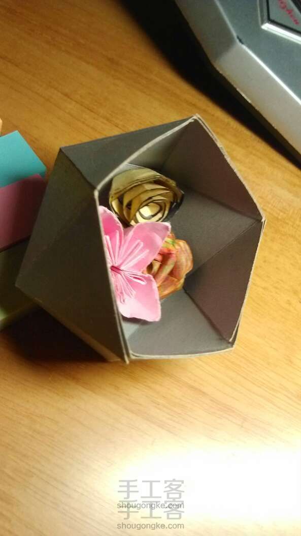 DIY几何体敞口小盒子
