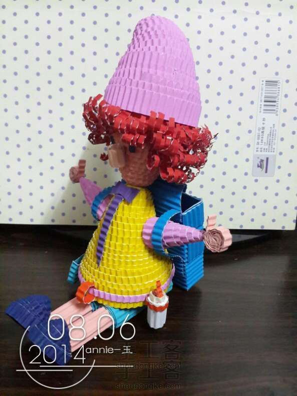 瓦楞纸小王子 diy制作教程