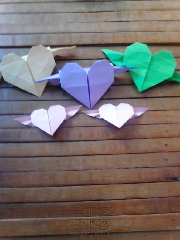 爱心天使  折纸教程