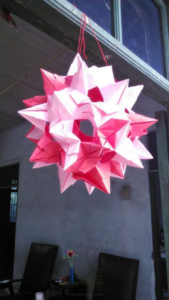 花球 折纸教程