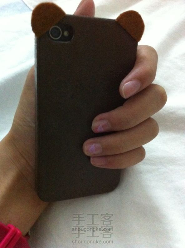 可爱手机壳DIY  
