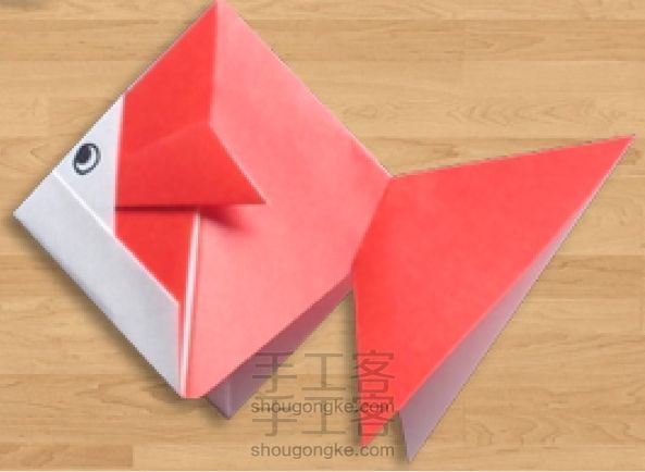金鱼 折纸教程
