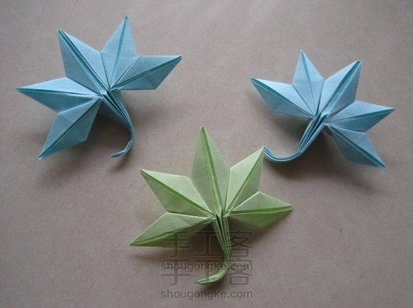 折纸:枫叶