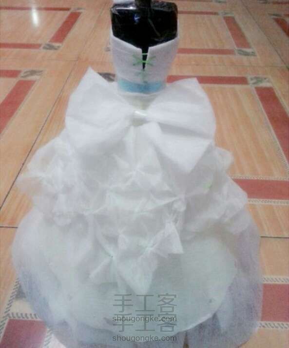 纸婚纱 网图 亲自实验过
