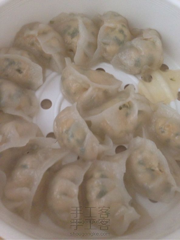 教你做韭菜饺 美食 教程