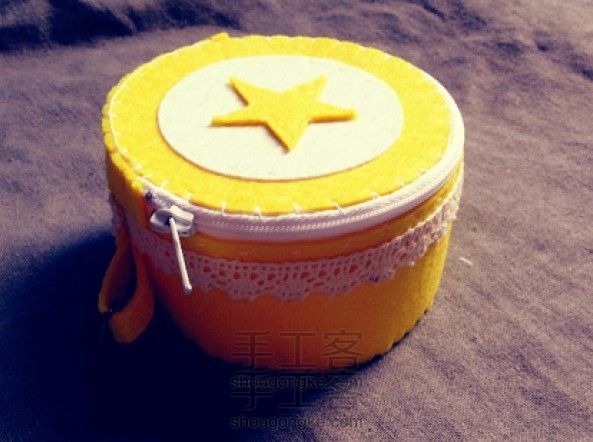纯手工打造 不织布【储物小包】【零钱包】 star 系列