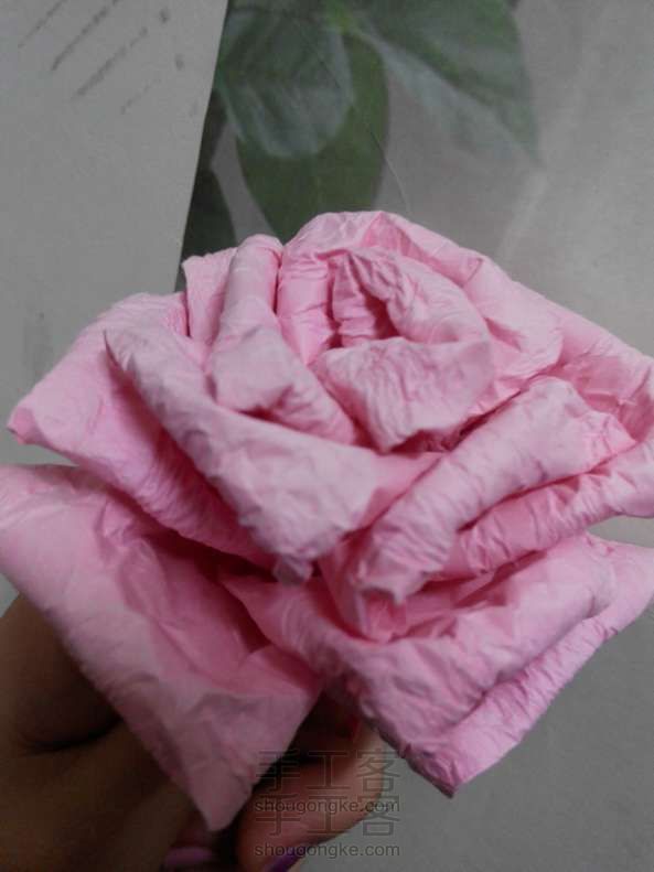 漂亮的纸玫瑰 折纸教程