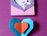 怎样折爱心