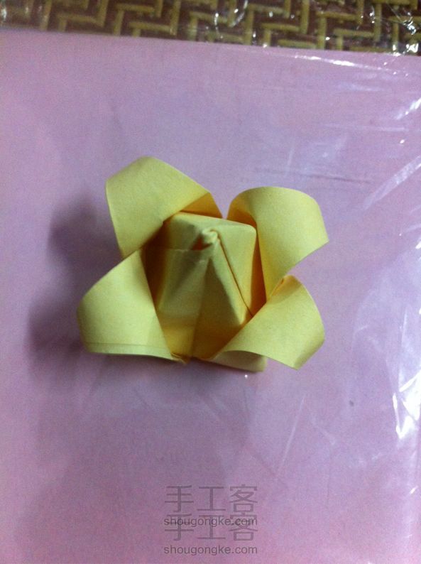 郁金香 折纸教程