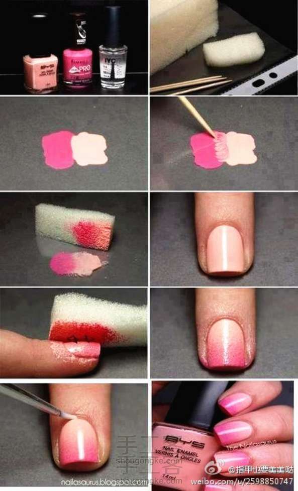 教你超简单的指甲变色