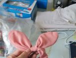 粉嫩的兔耳朵 DIY手工制作方法