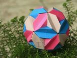 花球 (一)   折纸方法