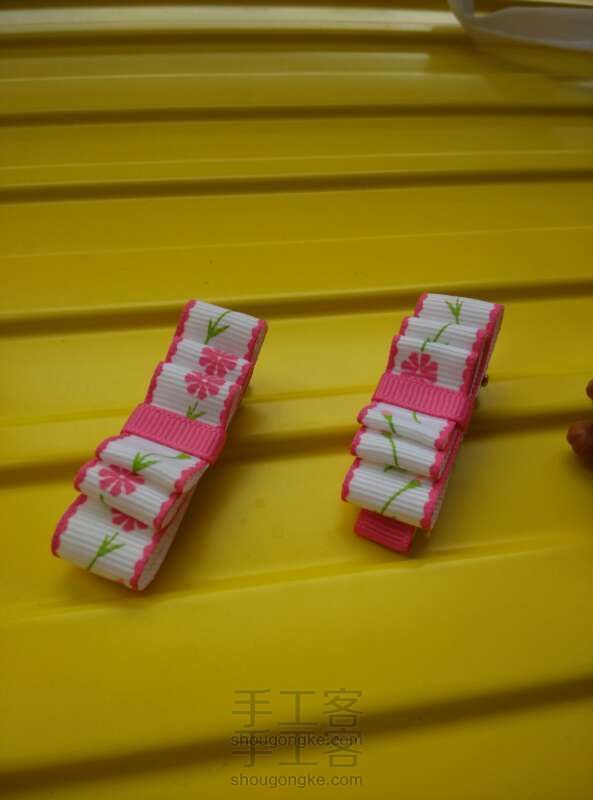 DIY萌萌的儿童发夹 手工制作教程