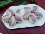紫薯花朵馒头  美食教程
