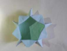学“折五角星糖果盒”