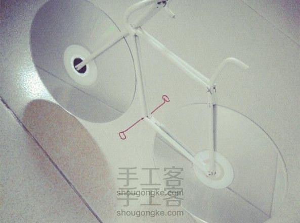 唯美小车模 DIY手工制作教程