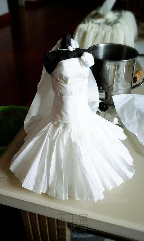 白蝶之婚纱 DIY手工制作教程