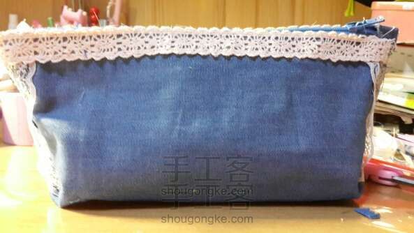 蕾丝小笔袋 DIY 手工制作教程