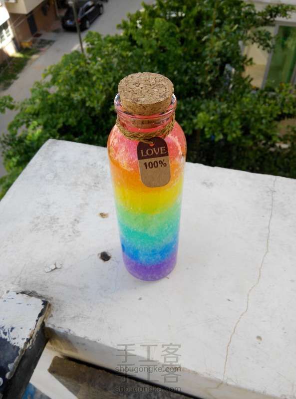 彩虹果冻海洋瓶! DIY手工制作教程