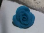 蓝色玫瑰，只需要橡皮泥 DIY手工制作教程