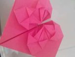 教你简单又好看的长方形纸爱心  折纸方法