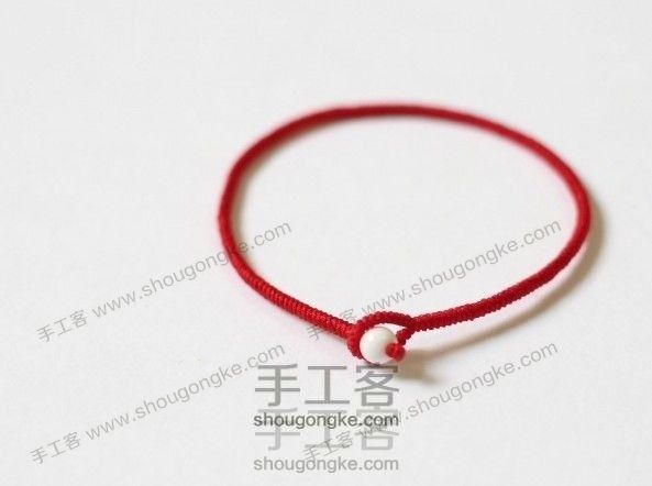 九乘藏式金刚结红手绳制作方法-进阶版
