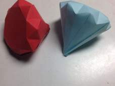 [实拍]折纸钻石——图纸重制过程