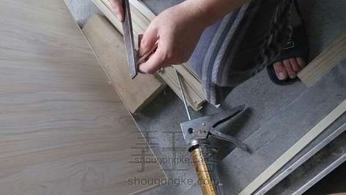 ［原创］父爱如山可升降折叠桌手工制作教程 第2步