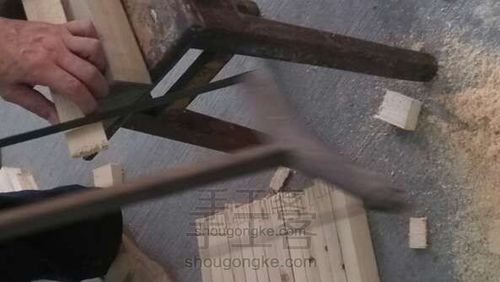 ［原创］父爱如山可升降折叠桌手工制作教程 第9步