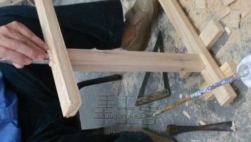 ［原创］父爱如山可升降折叠桌手工制作教程 第12步