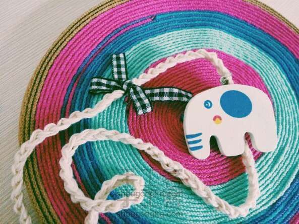 萌萌哒，毛衣链。DIY制作