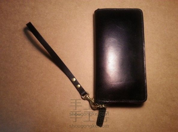 商务手拿包(附手带) 意大利植鞣革制作方法