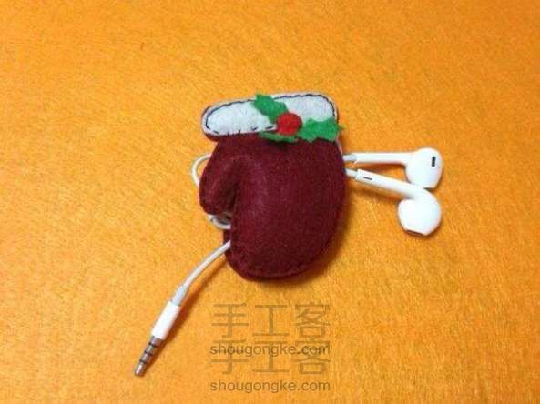 圣诞暖暖手套之耳机绕线