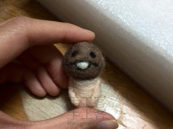 羊毛毡DIY蘑菇园方吉