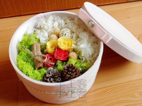 永生花花盒制作教程(其实很easy!)