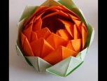 （转）纸折莲花制作方法