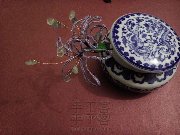 彼岸花发簪制作教程~~简单粗暴
